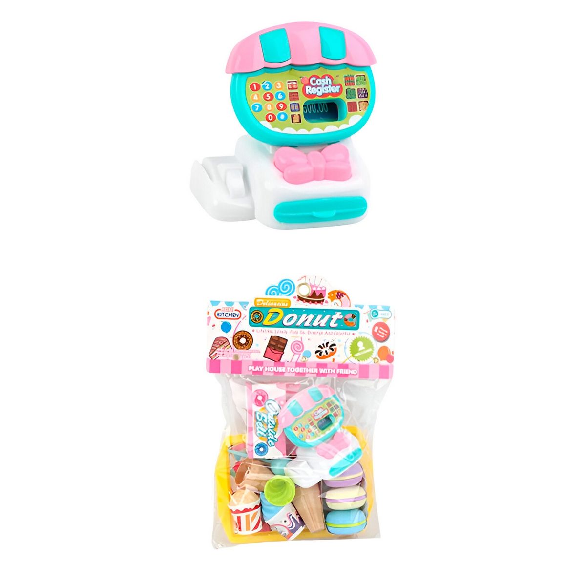 GENERICO - Comida Juguete Heladeria Helado Cookies Interactivo Niñas