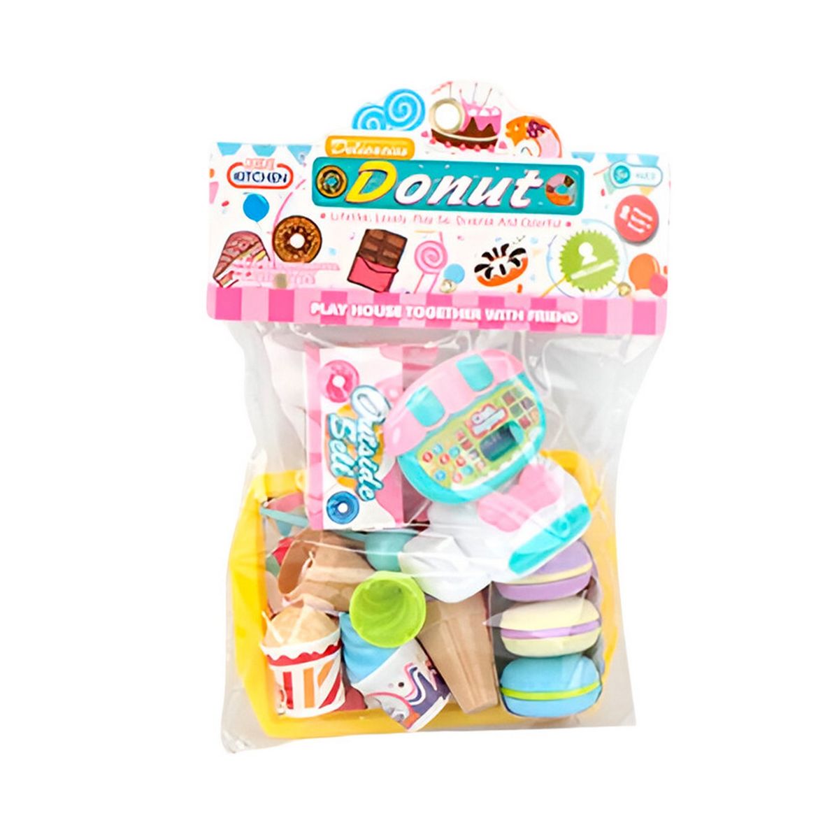 GENERICO - Comida Juguete Heladeria Helado Cookies Interactivo Niñas