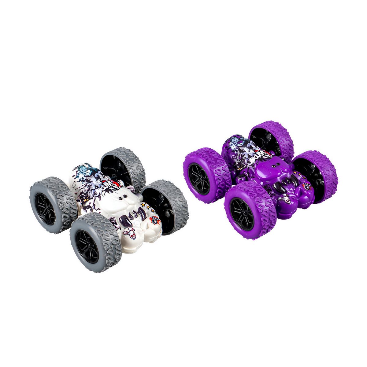 GENERICO - Carro Monster Insector Araña Multicolor Juguete X 4 Unidades