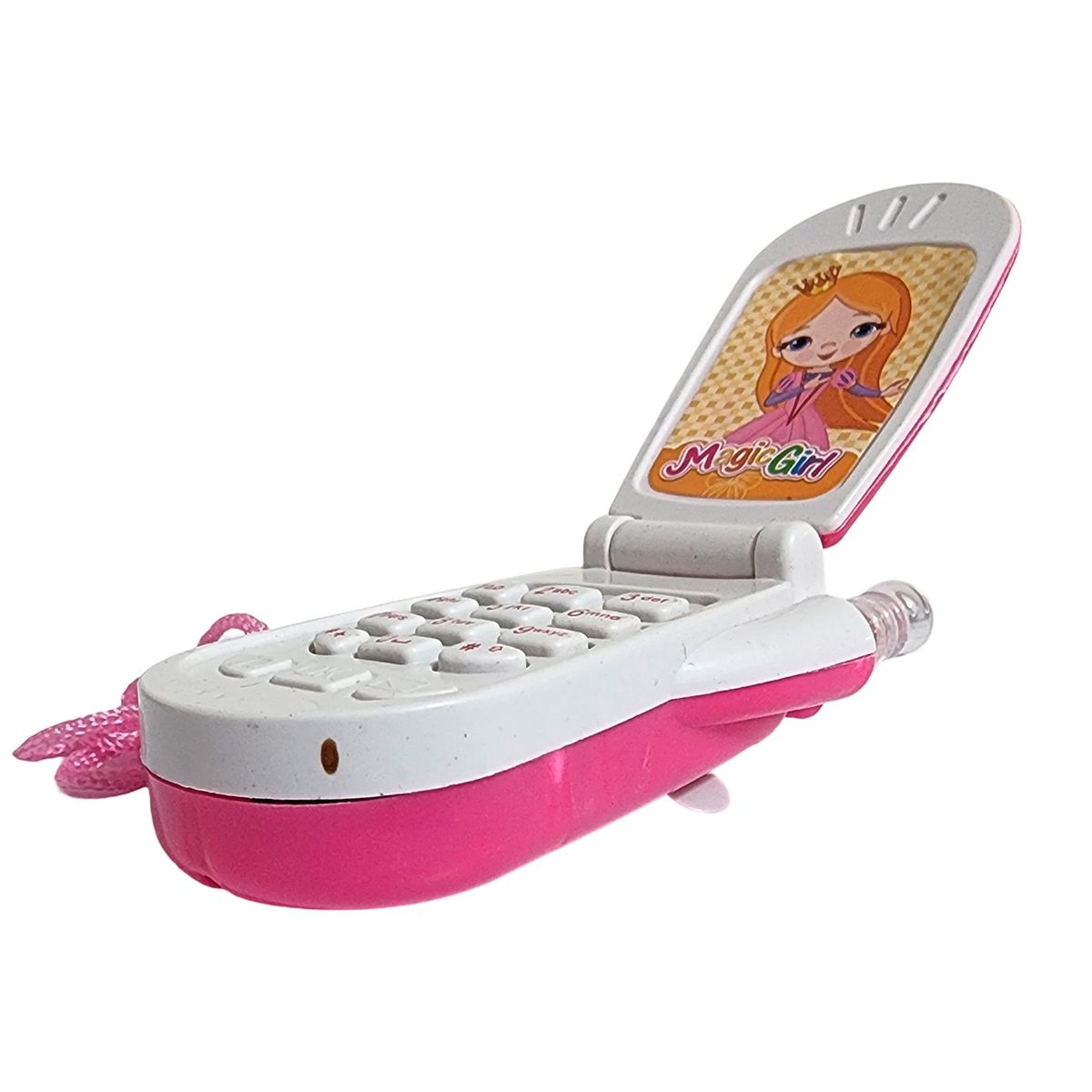 GENERICO - Teléfono Celular Juguete Musical  + Bateria