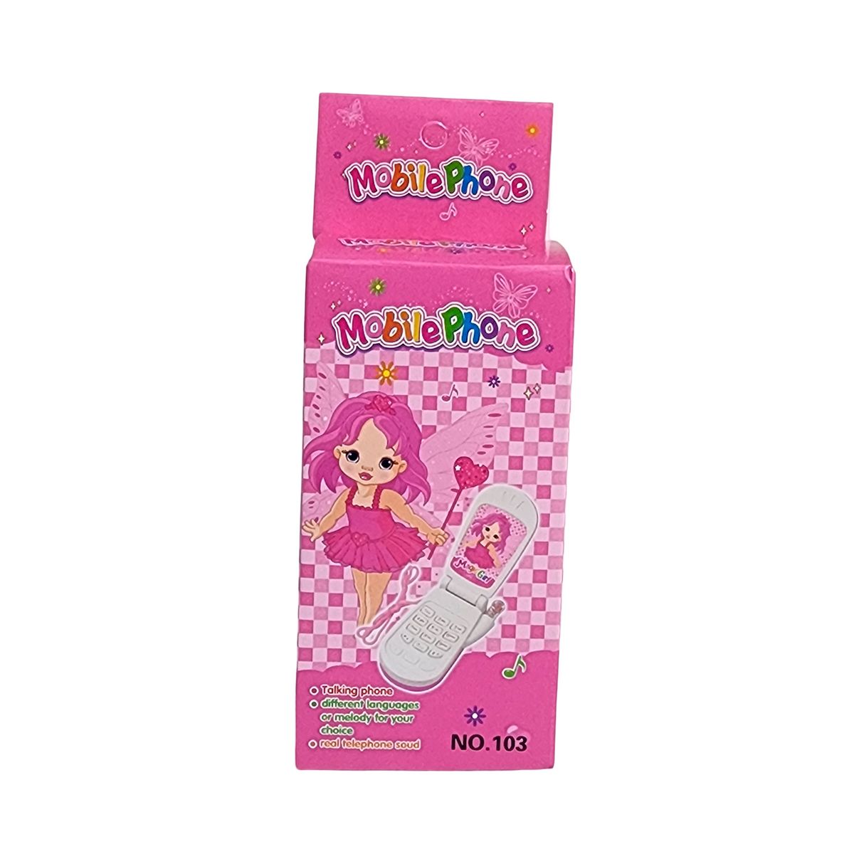 GENERICO - Teléfono Celular Juguete Musical  + Bateria