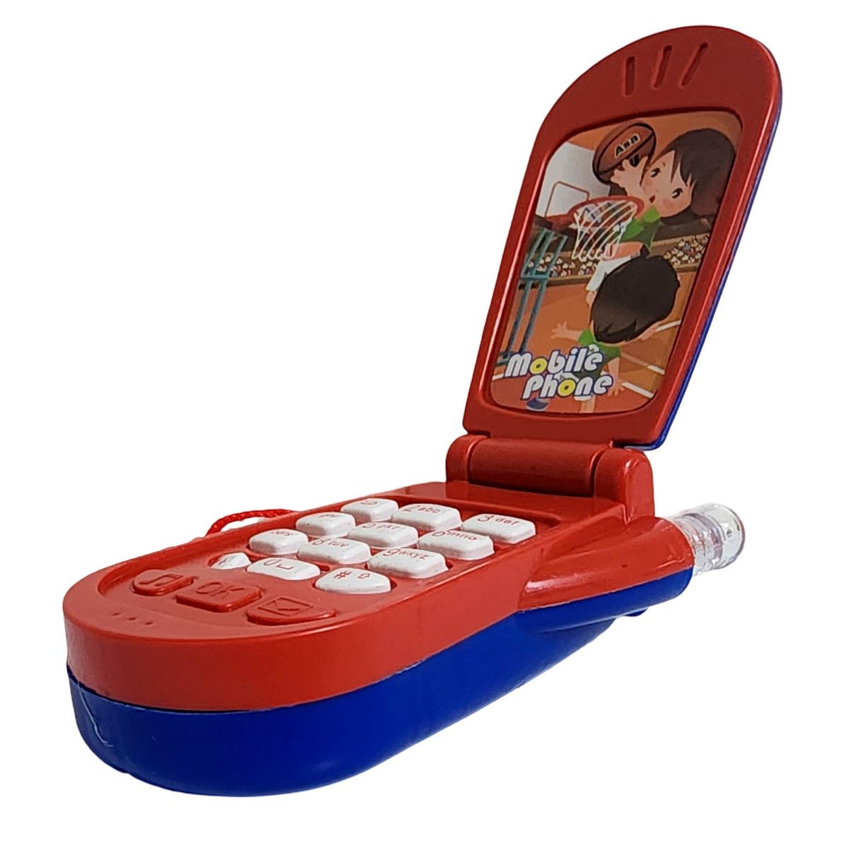 GENERICO - Teléfono Celular Juguete Musical  + Bateria