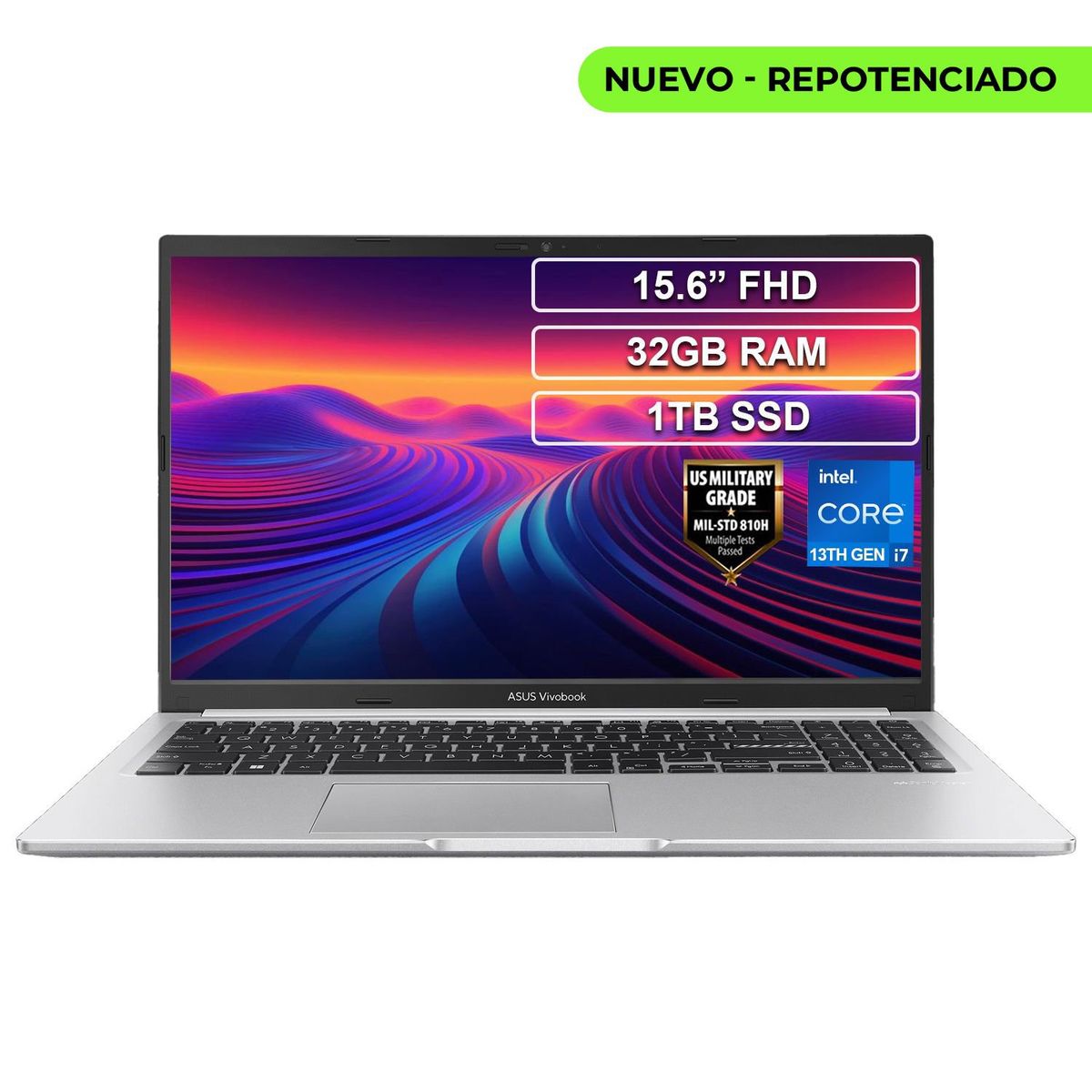 ASUS - Portátil Asus X1502VA Core i7 13620H 32GB 1TB FHD Vivobook