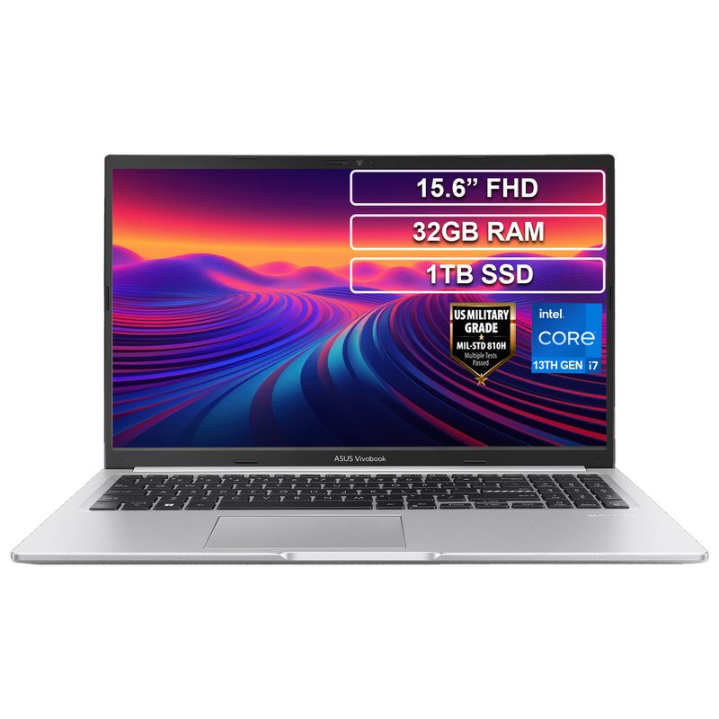 ASUS - Portátil Asus X1502VA Core i7 13620H 32GB 1TB FHD Vivobook