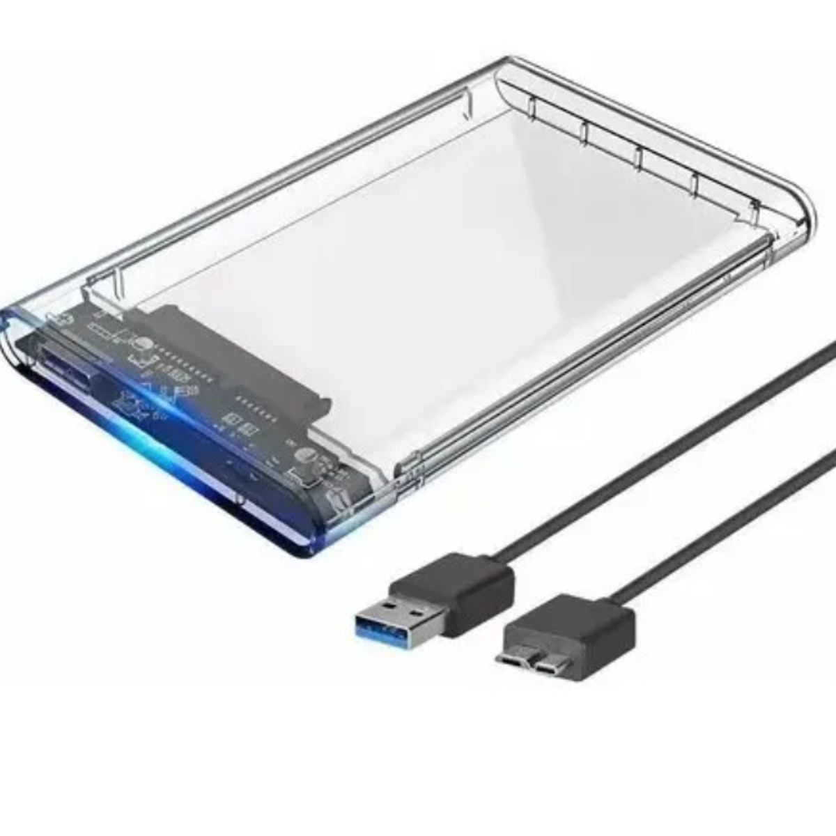 GENERICO - Carcasa De Disco Ssd Y Hdd Case Externo Cable Usb 3.0