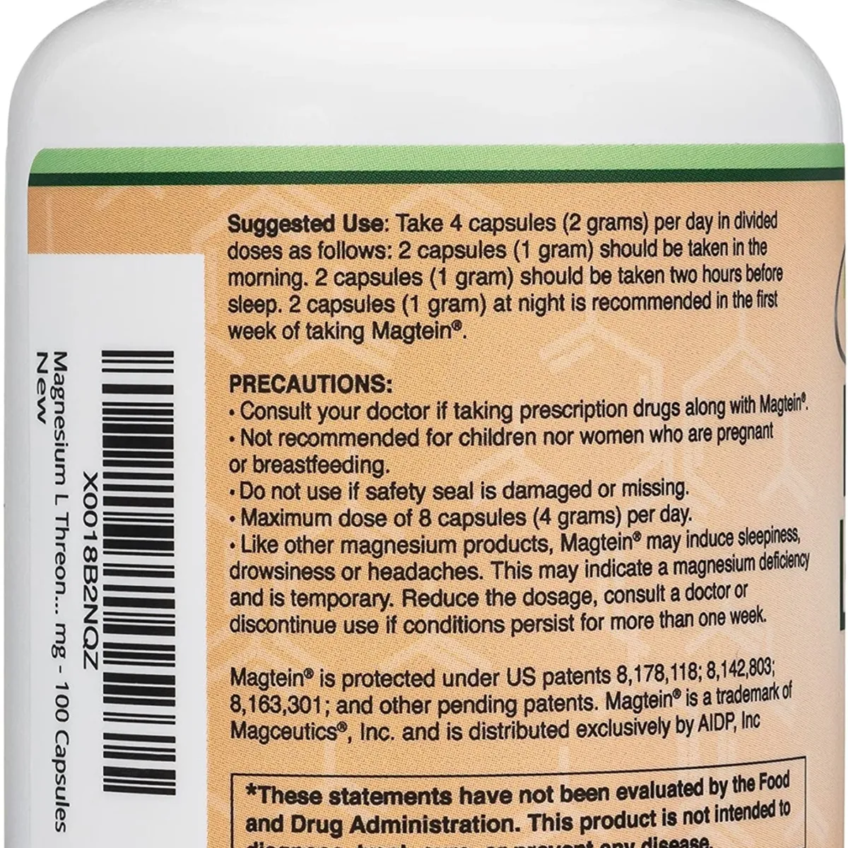 GENERICO - X2 L - TREONATO DE MAGNESIO ORIGINAL