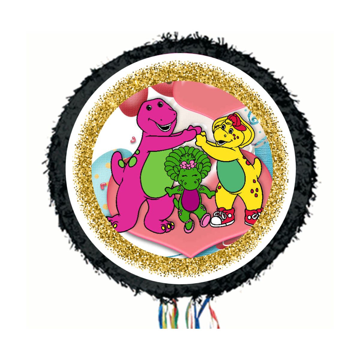 GENERICO - piñatas Barney y sus amigos