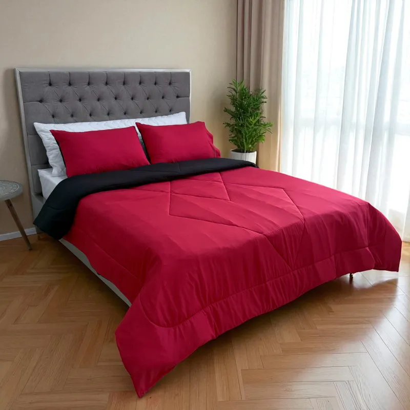 HOGARETO - Edredón Doble Faz Cama Doble 140x190cm