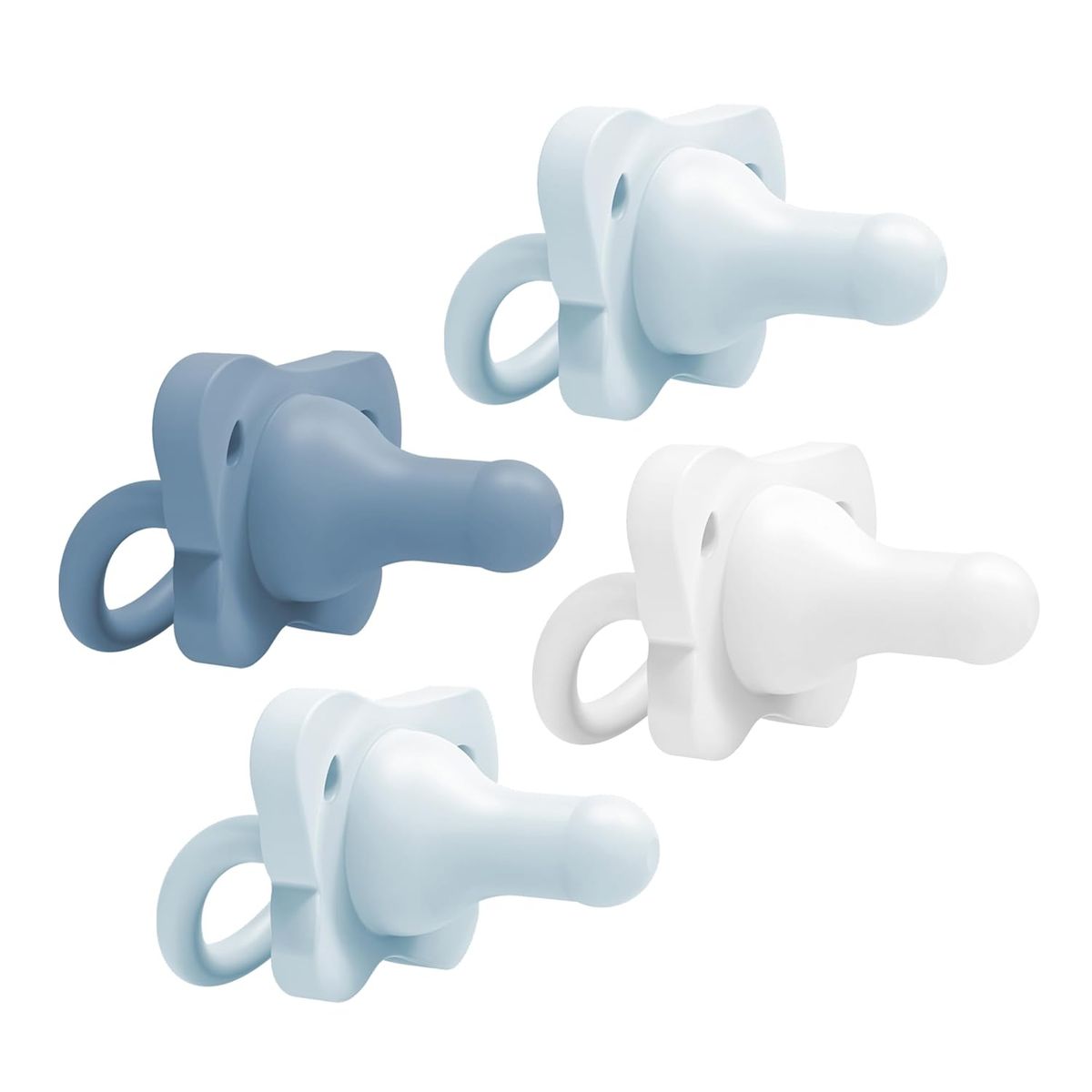 DR BROWNS - Chupos De Entretencion x4 Dr Browns Silicona Happypaci 0-6m