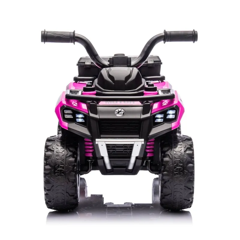 BRITOCHET - Mini Cuatrimoto Eléctrica para Niños con Control y Turbina de Humo REF BLJ-8309