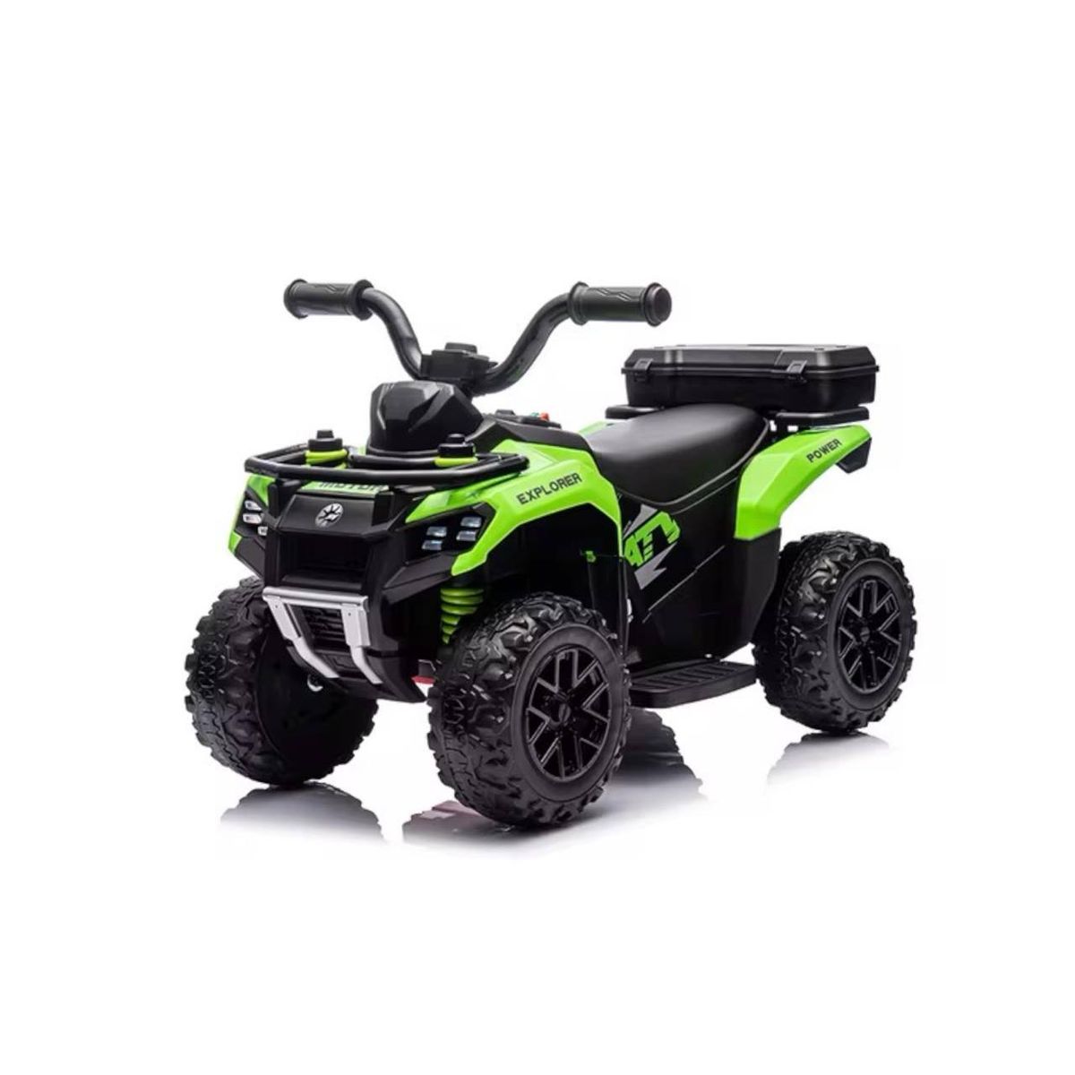 BRITOCHET - Mini Cuatrimoto Eléctrica para Niños con Control y Turbina de Humo REF BLJ-8309