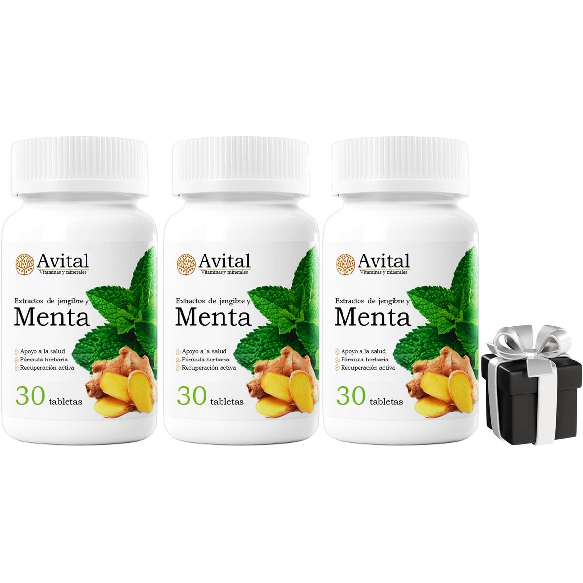 GENERICO - 3 AVITAL MENTA ORIGINAL + REGALO