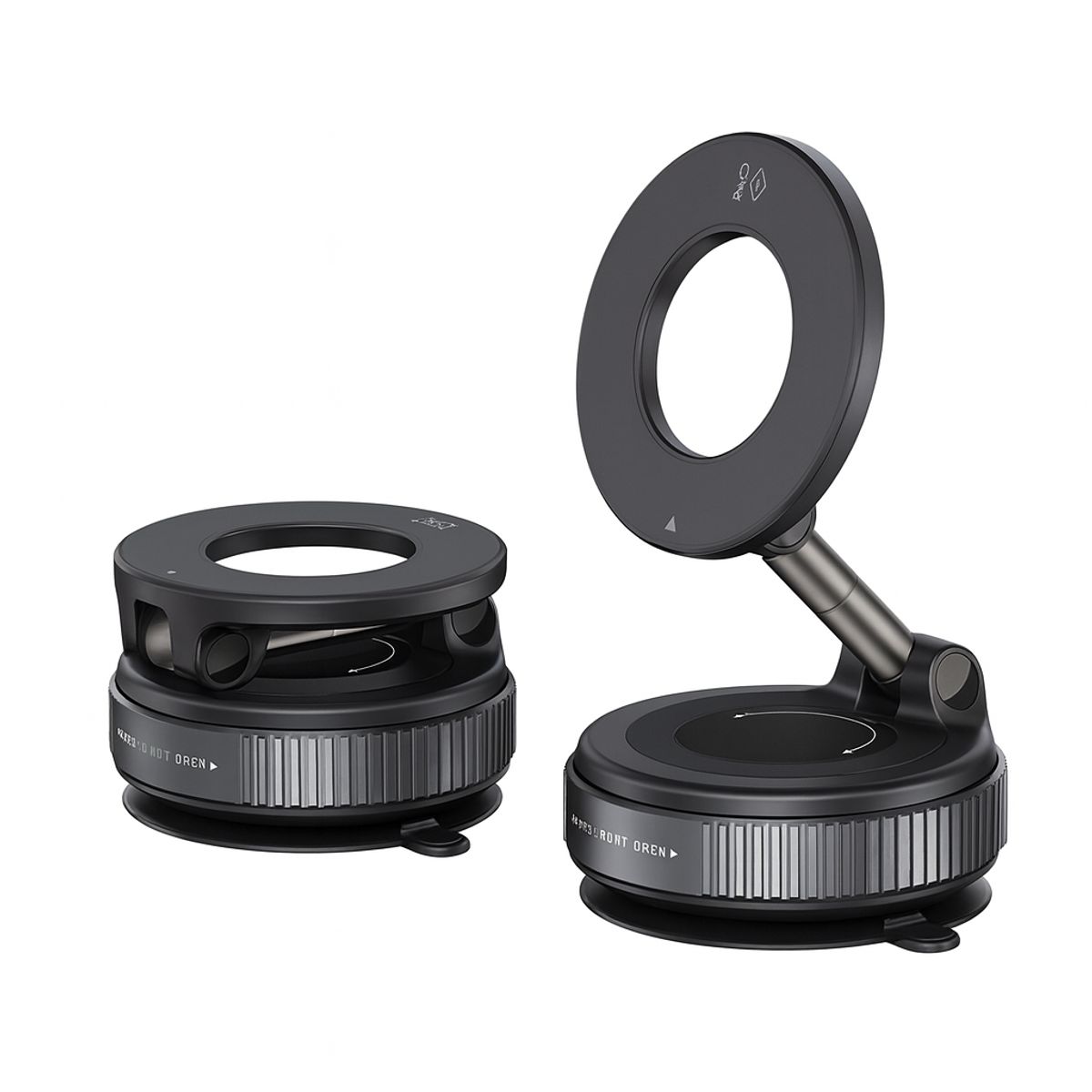 GENERICO - Soporte Magnético Celular Carro Base Al Vacío Ajustable