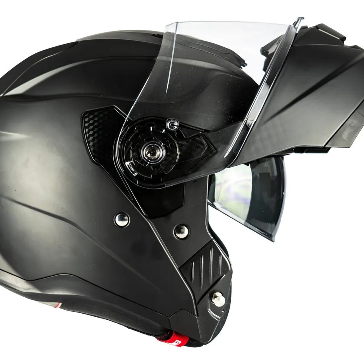 MT HELMETS - CASCO MT EXODUS CERTIFICADO ECE2206 ABATIBLE NEGRO MATE