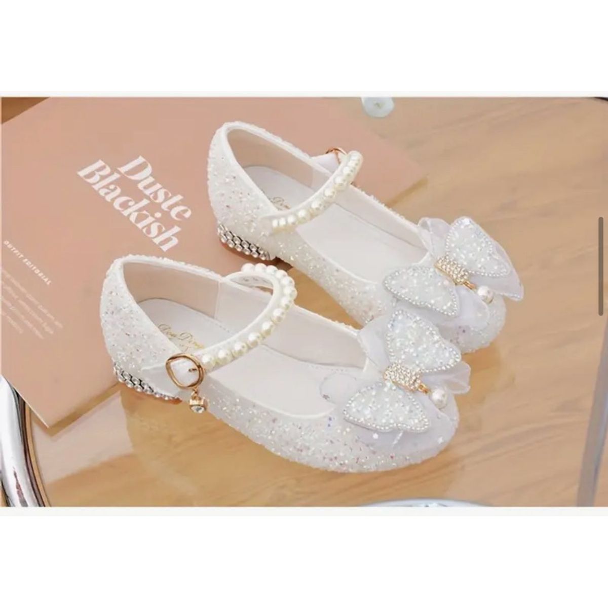 BABOLAT - Zapatos Niña Elegantes Primera Comunión Matrimonio Boda Pajecita