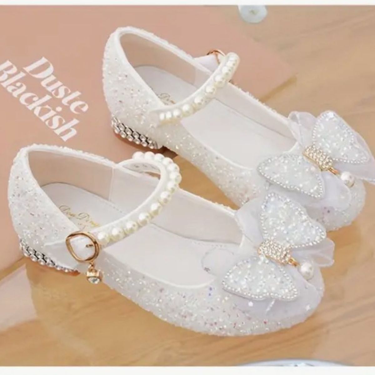 BABOLAT - Zapatos Niña Elegantes Primera Comunión Matrimonio Boda Pajecita