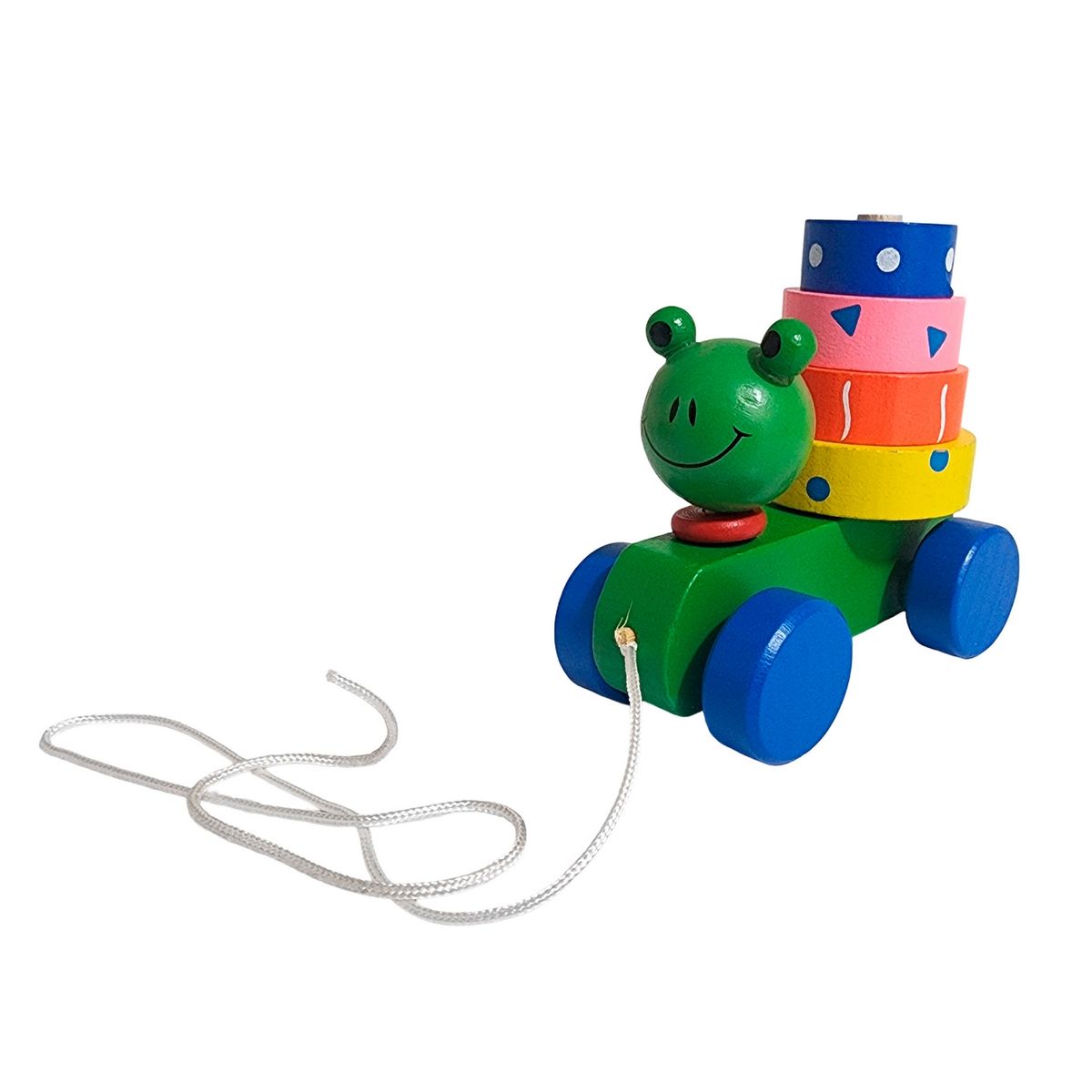 GENERICO - Carro De Madera Juguete Aprendizaje Encastre Figuras Colores