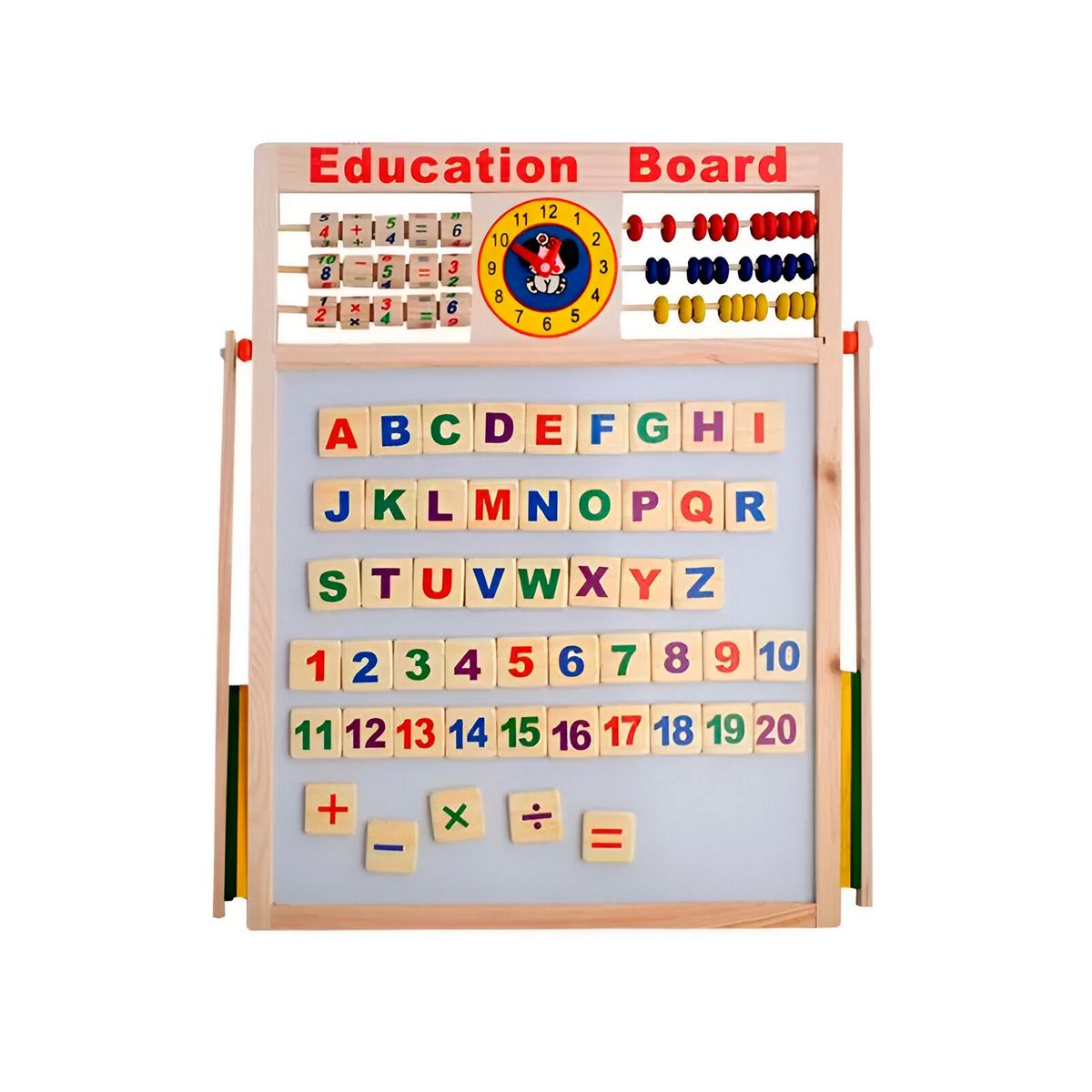 GENERICO - Tablero Didáctico Doble Magnético Aprendizaje Didactico