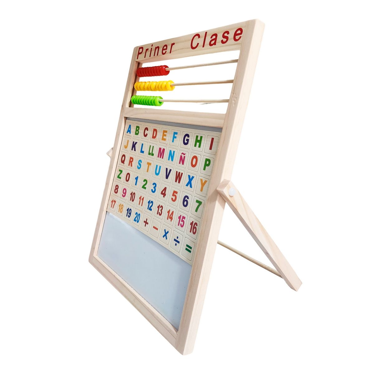 GENERICO - Tablero Didáctico Doble Magnético Aprendizaje Didactico