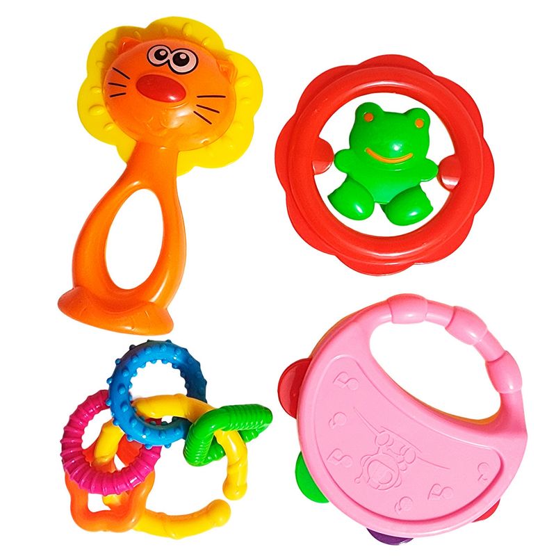 GENERICO - Sonajero Set Kit Maracas Multicolor Juguete Niño Aprendizaje