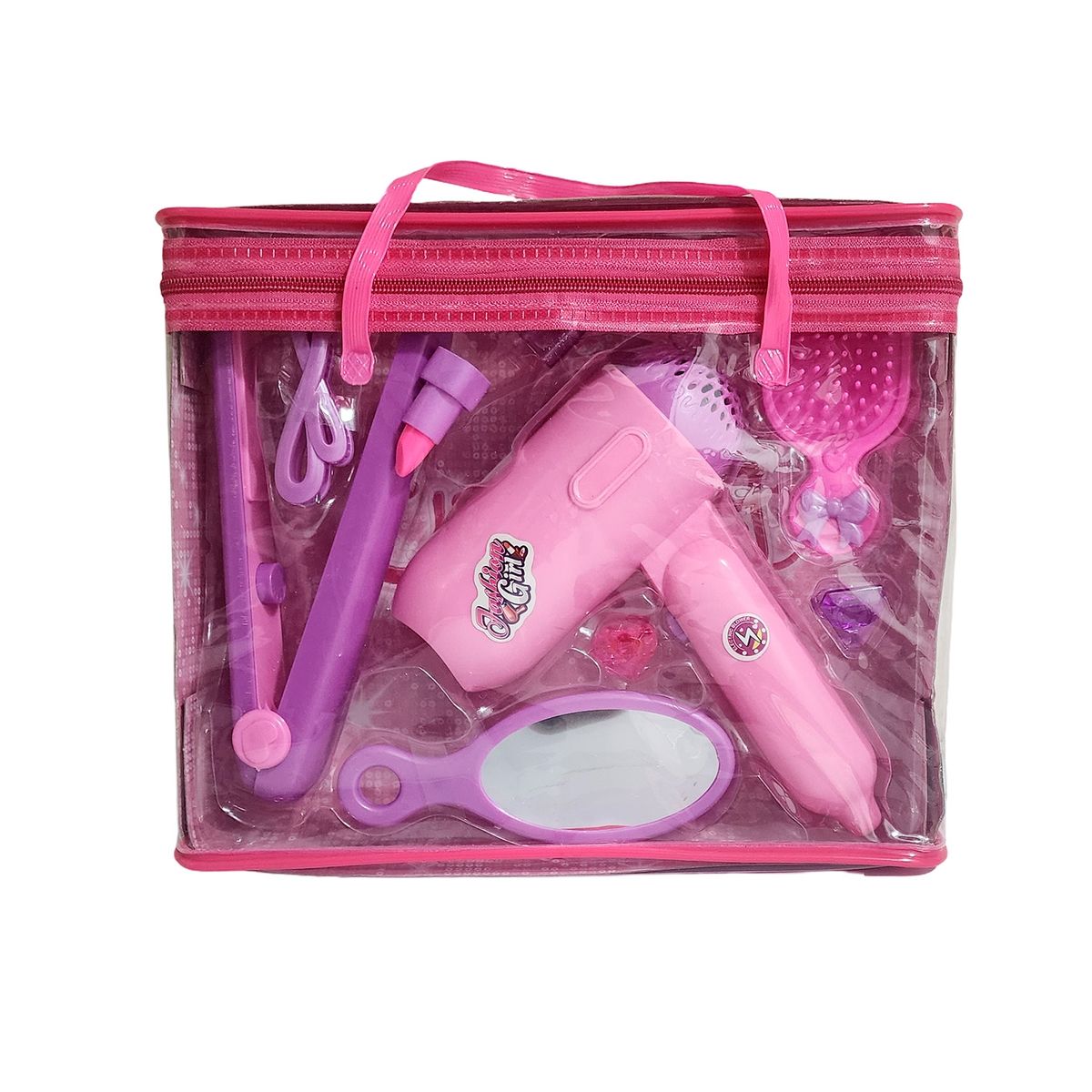 GENERICO - Secador De Juguete Accesorios De Belleza Set + Baterias