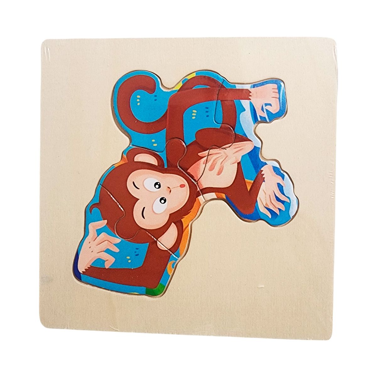 GENERICO - Rompecabeza Madera Figura Color Didactica Aprendizaje Niños