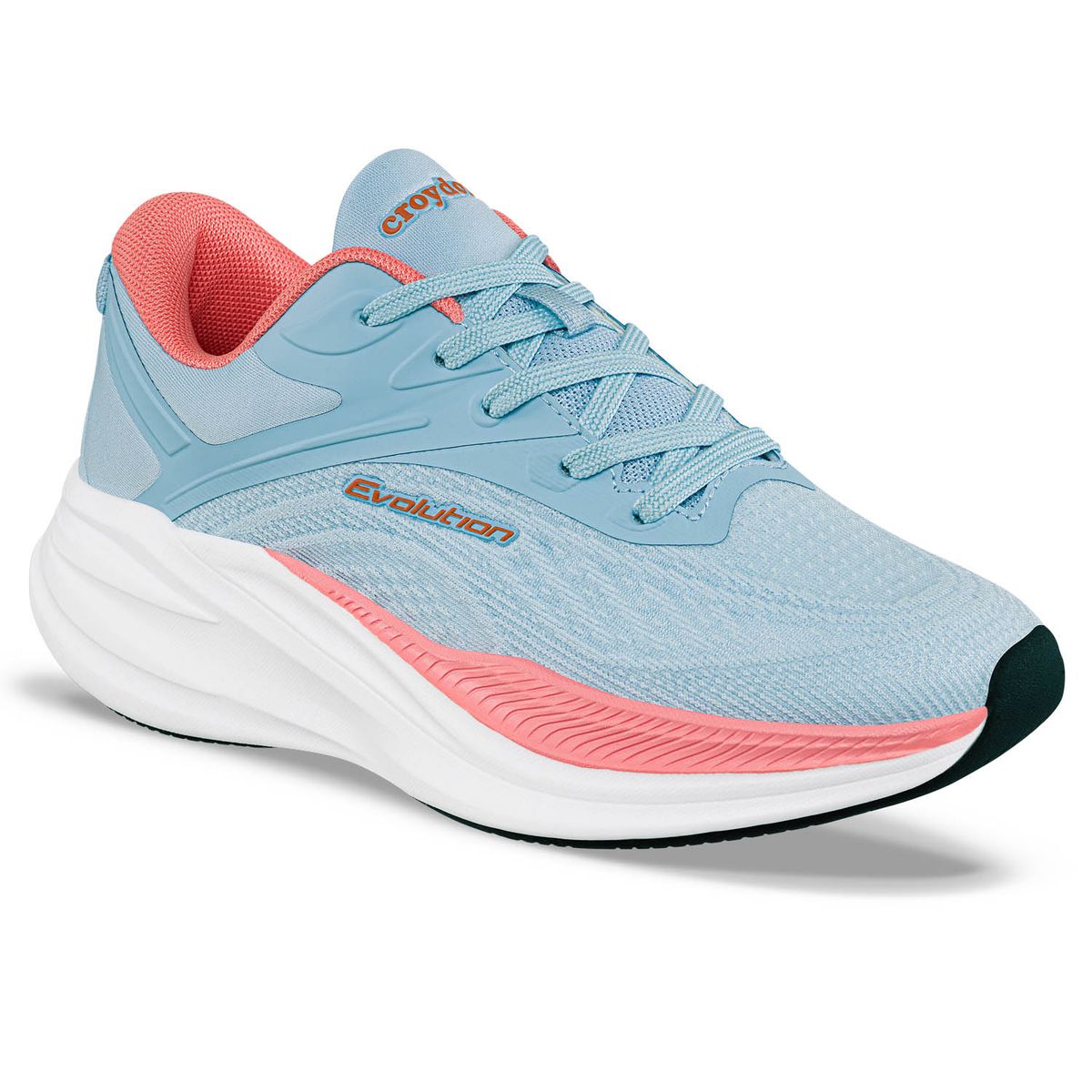 CROYDON - Tenis Running Trove Azul Claro Croydon para Mujer
