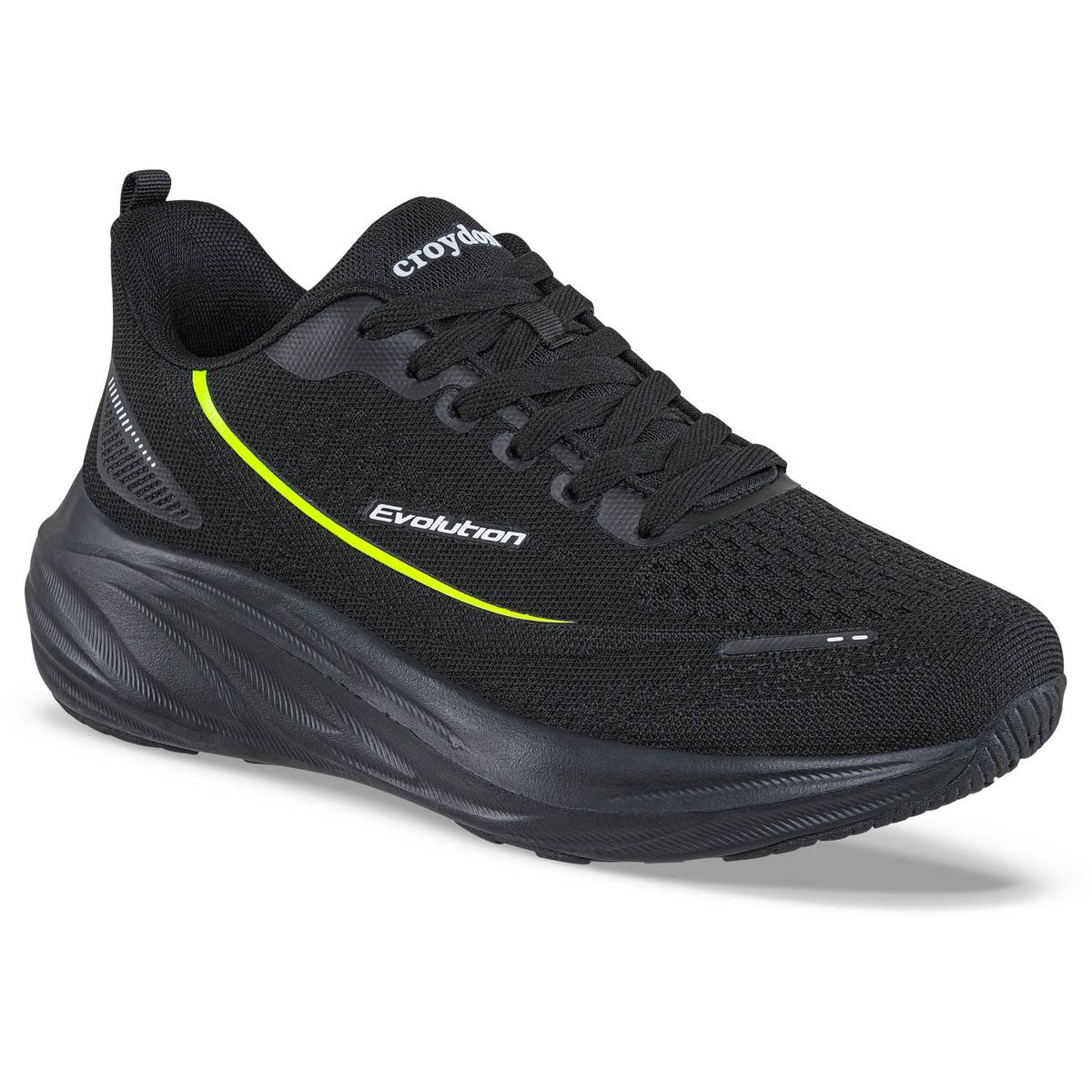 CROYDON - Tenis Running Fardo Negro Croydon para Hombre
