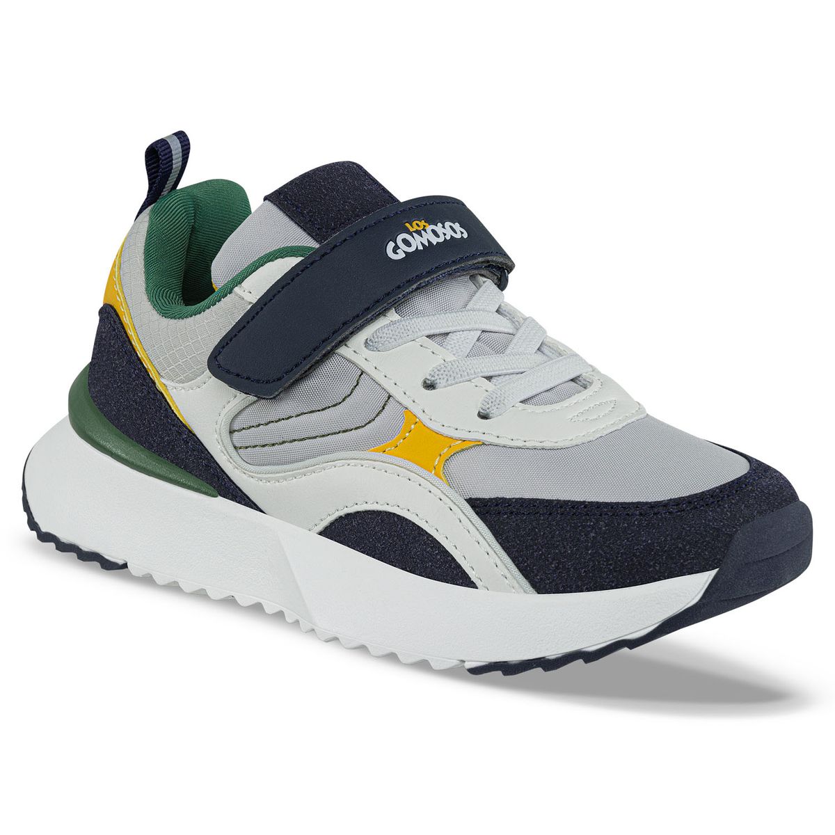 LOS GOMOSOS - Tenis Urbanos Belax Gris Los Gomosos para Niño