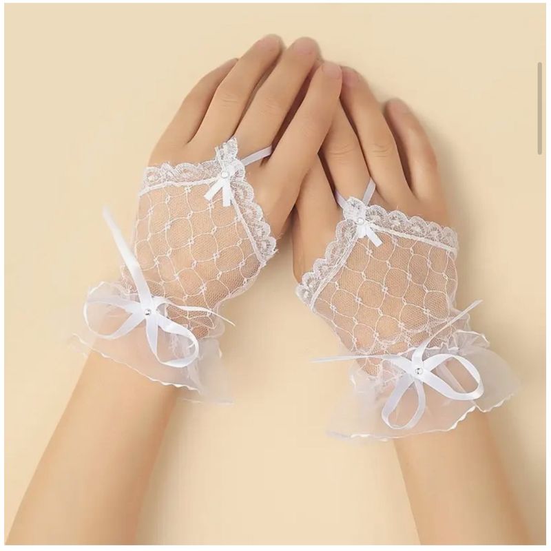 BABOLAT - Guantes Niña Accesorios Primera Comunion Matrimonio