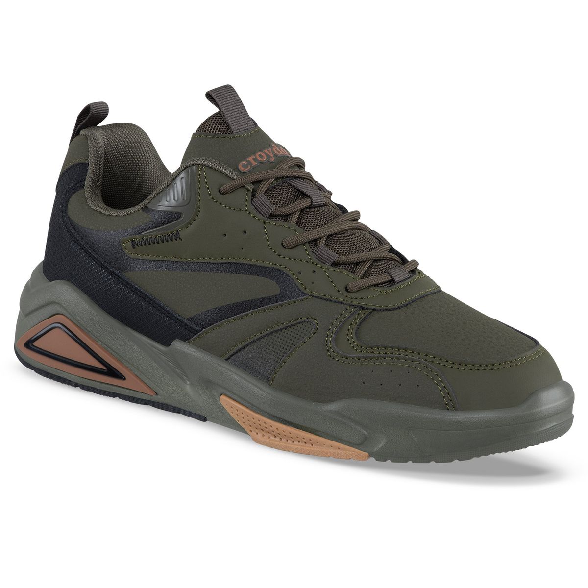 CROYDON - Tenis Urbanos Uvacin Verde Osc Croydon para Hombre