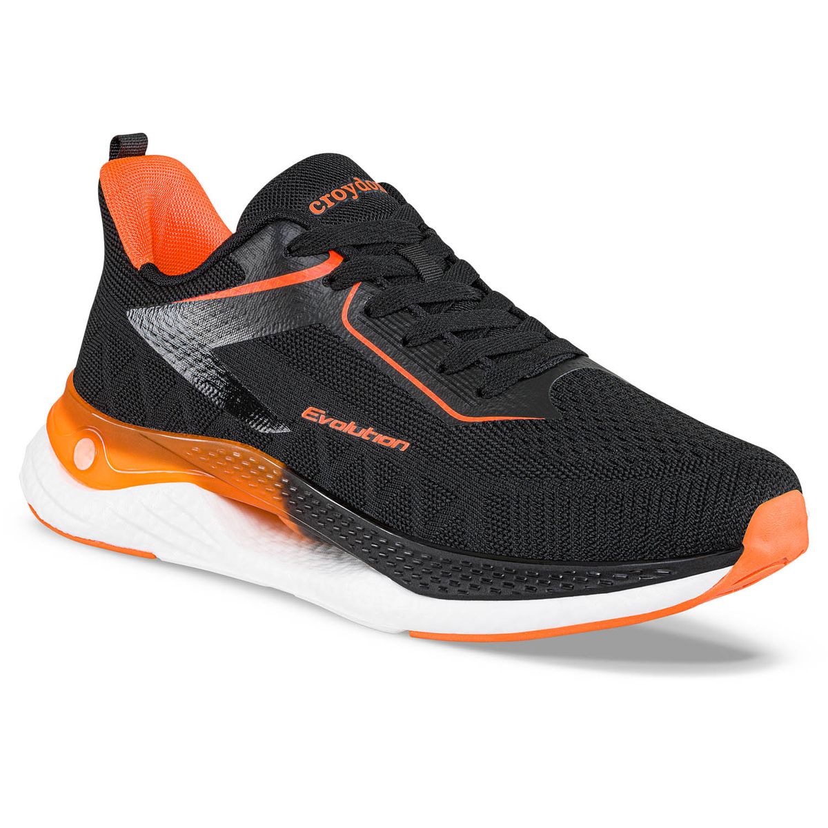 CROYDON - Tenis Running Sibo Negro Croydon para Hombre