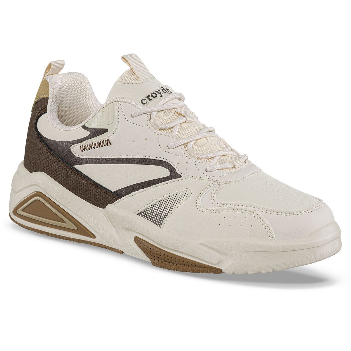 CROYDON - Tenis Urbanos Uvacin Beige Croydon para Hombre