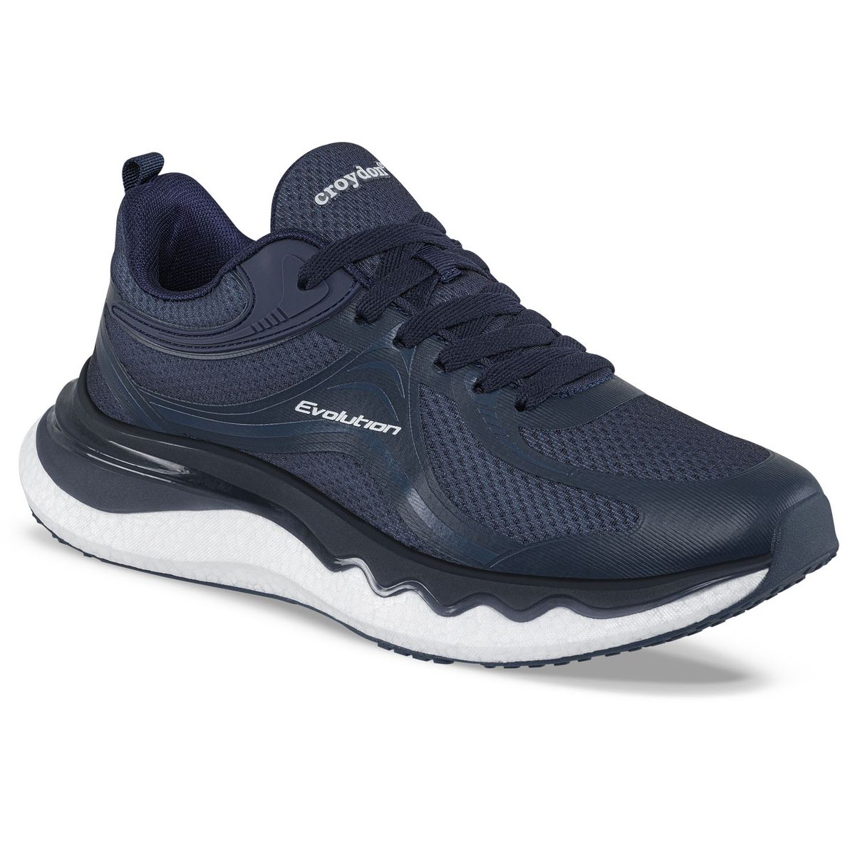 CROYDON - Tenis Running Vira Azul Osc Croydon para Hombre