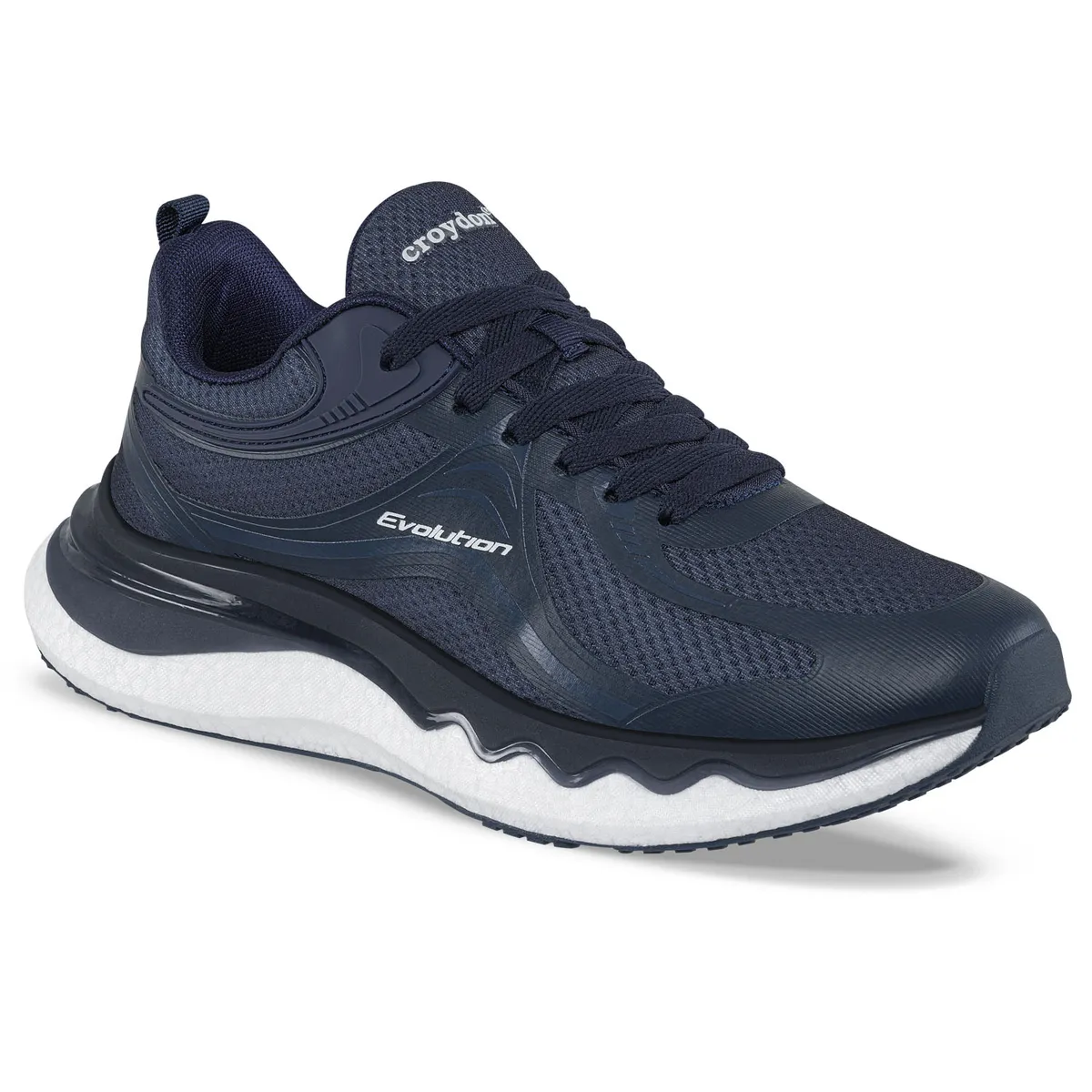 CROYDON - Tenis Running Vira Azul Osc Croydon para Hombre