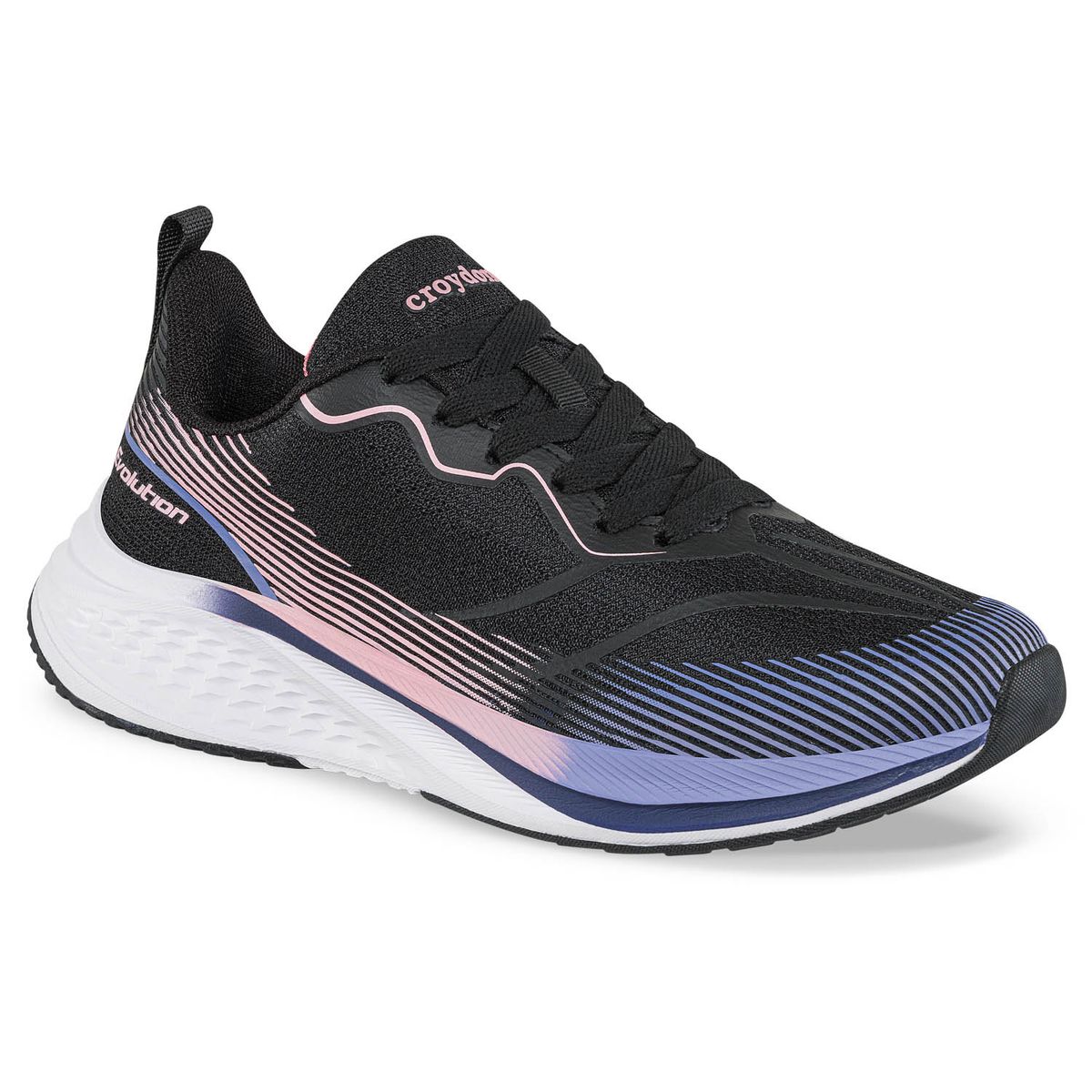 CROYDON - Tenis Running Jupit Negro Croydon para Mujer
