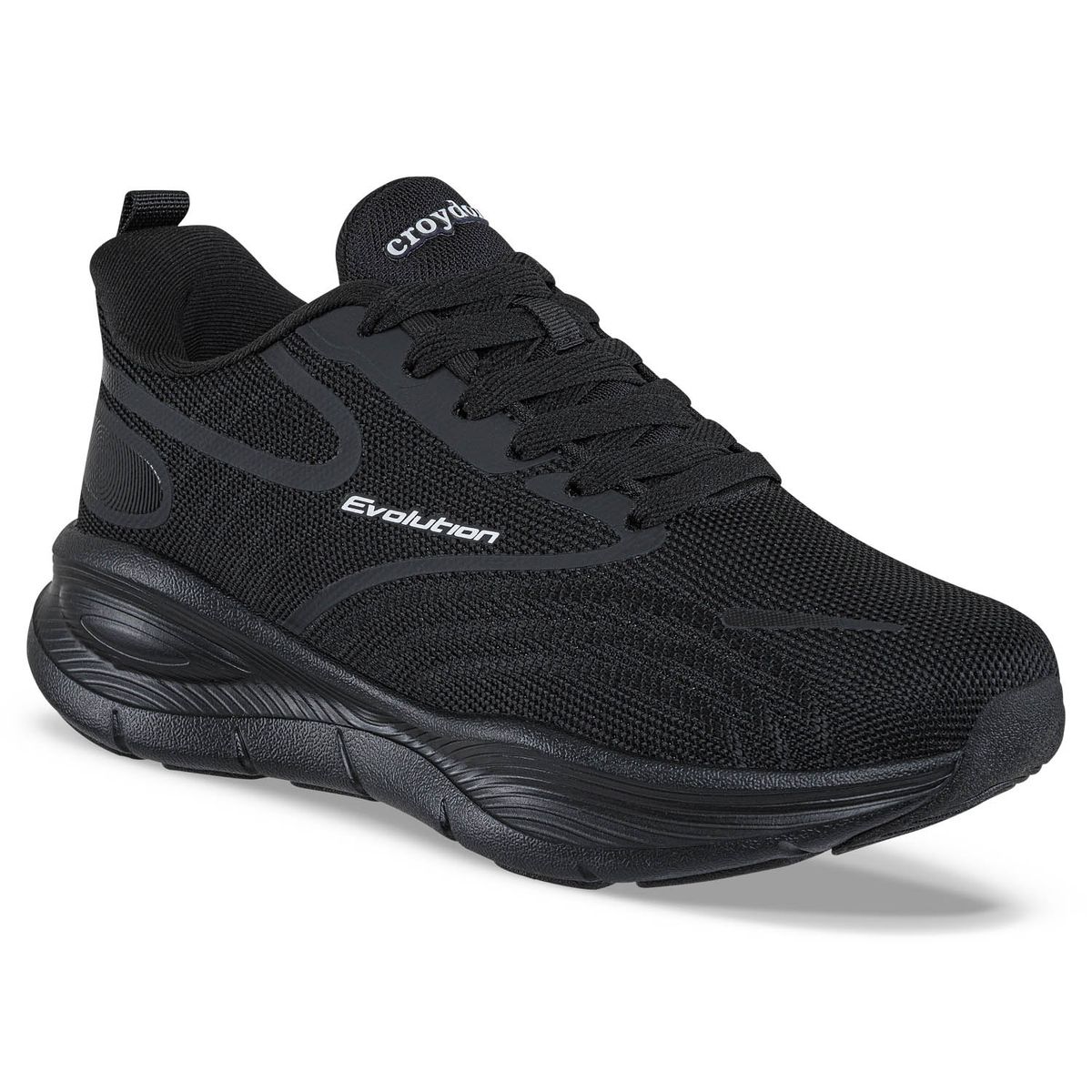 CROYDON - Tenis Running Potema Negro-Negro Croydon para Mujer