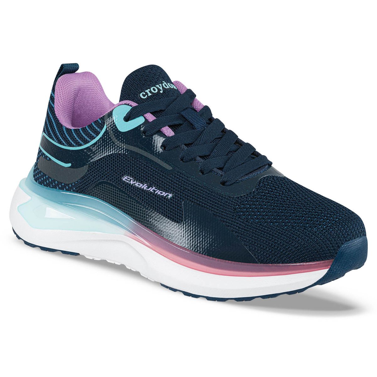 CROYDON - Tenis Running Nifel Azul Osc Croydon para Mujer