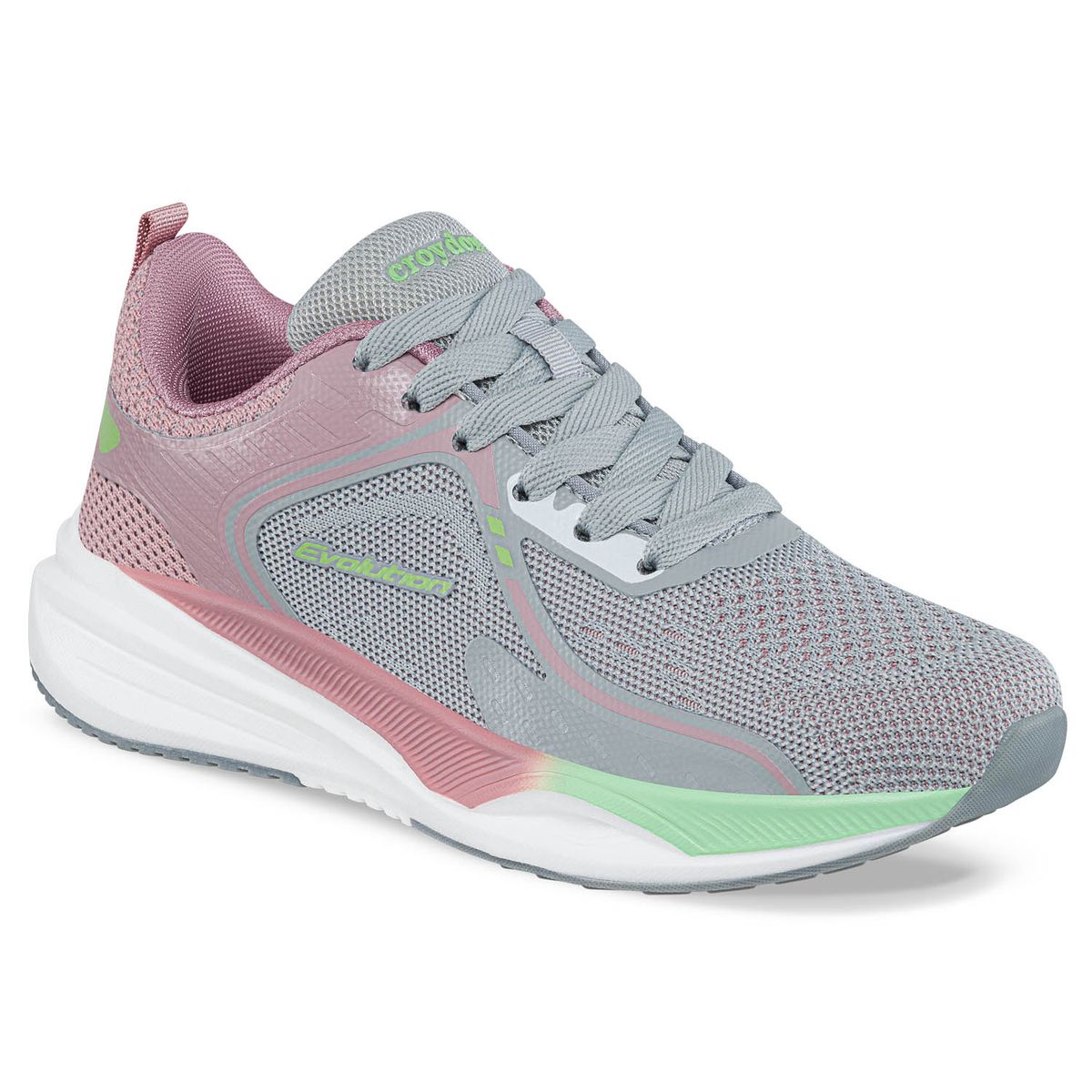 CROYDON - Tenis Running Dorbu Gris Croydon para Mujer
