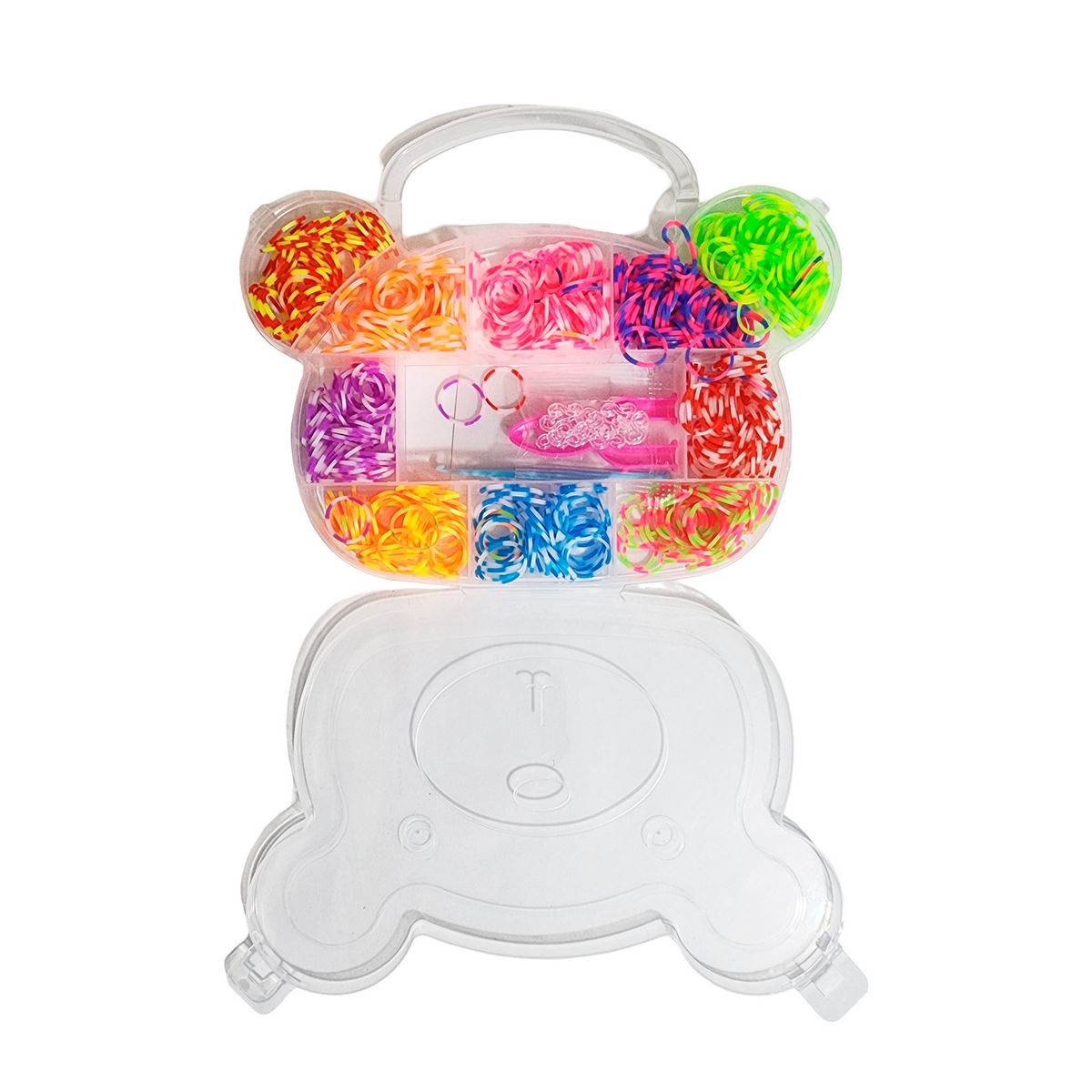 GENERICO - Set Kit Para Hacer Pulseras Niña Style + Estuche