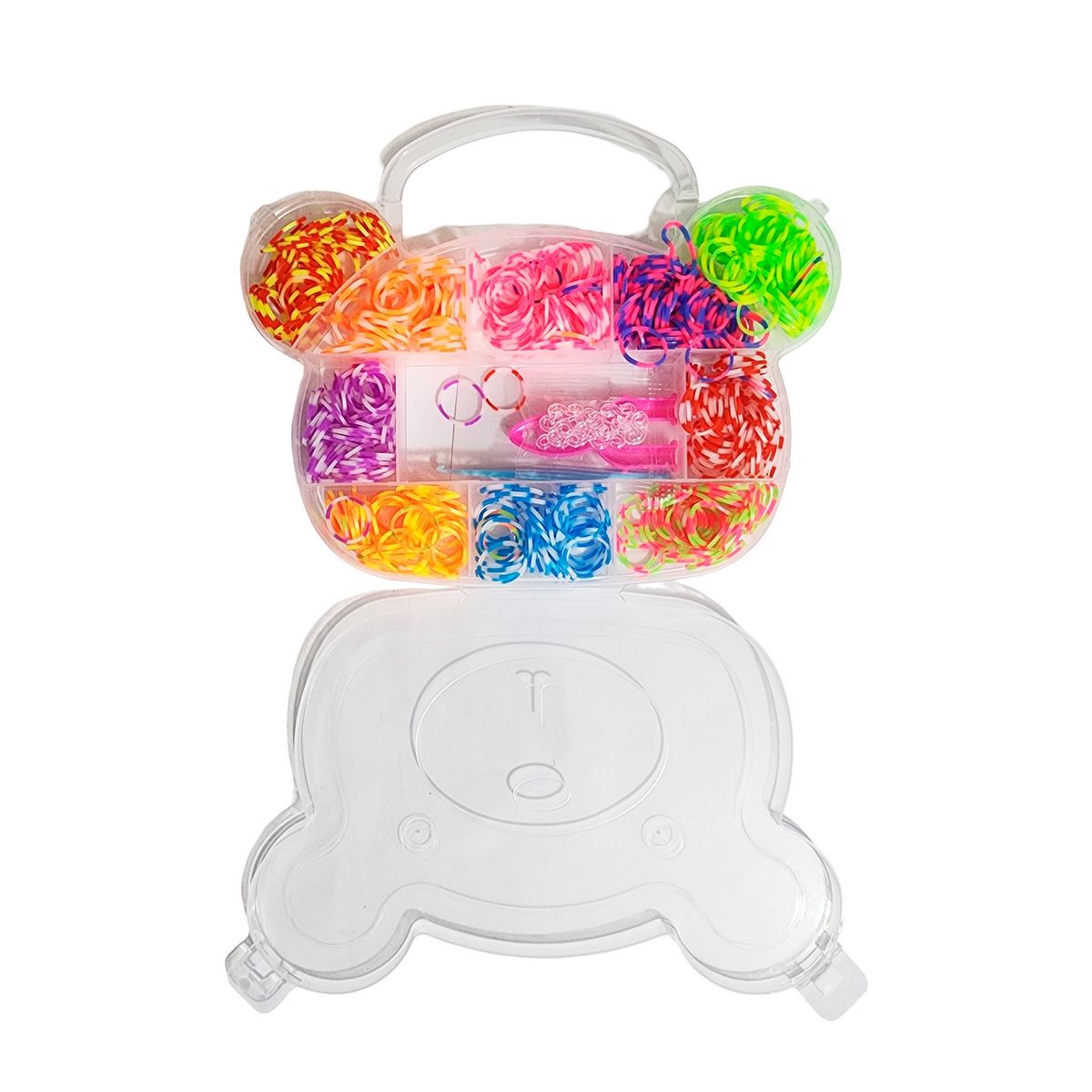 GENERICO - Set Kit Para Hacer Pulseras Niña Style + Estuche