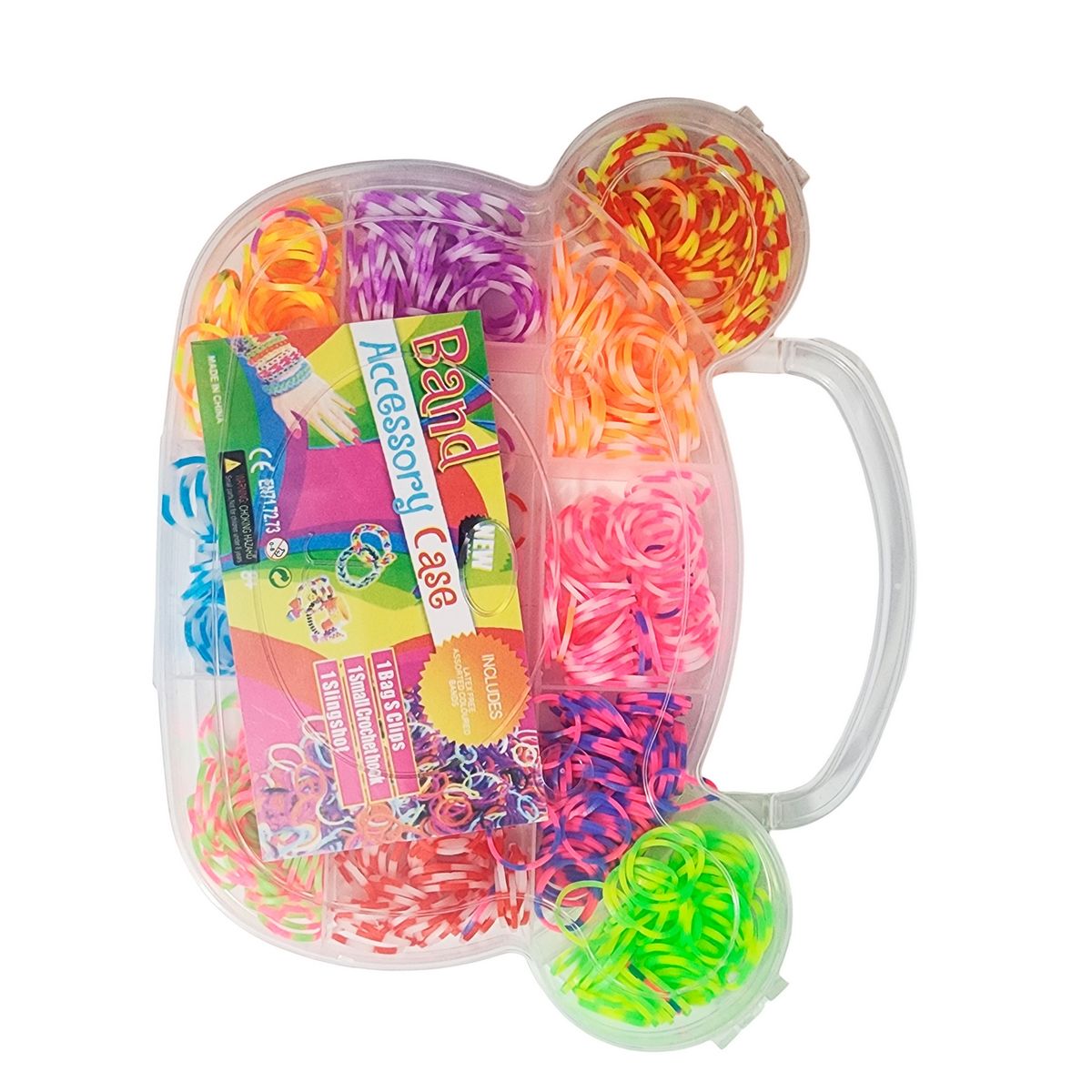 GENERICO - Set Kit Para Hacer Pulseras Niña Style + Estuche