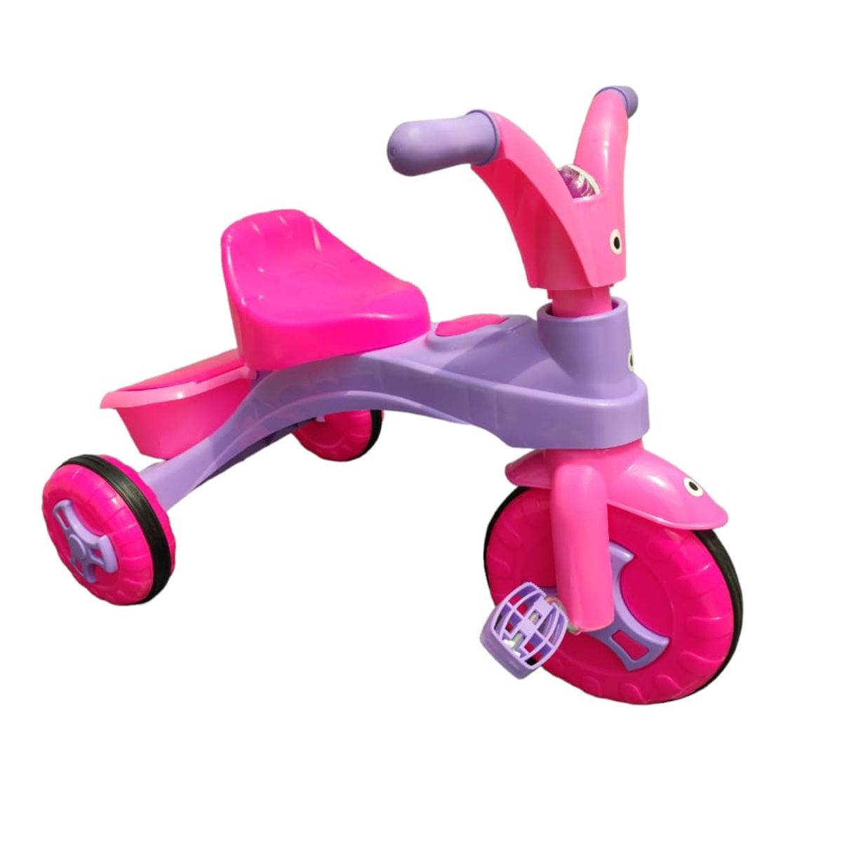 PRODEHOGAR - Triciclo Musical Montable Con Baul LLantas Antideslizante