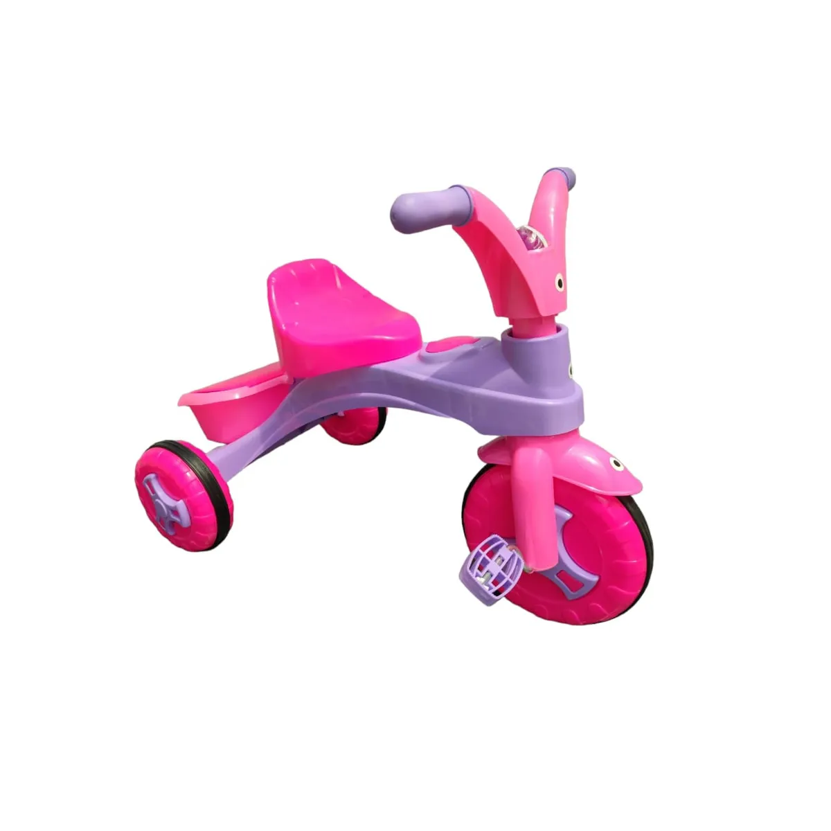 PRODEHOGAR - Triciclo Musical Montable Con Baul LLantas Antideslizante