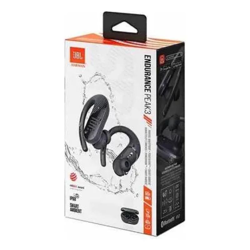 JBL - AUDIFONOS JBL ENDURANCE PEAK 3 NEGRO