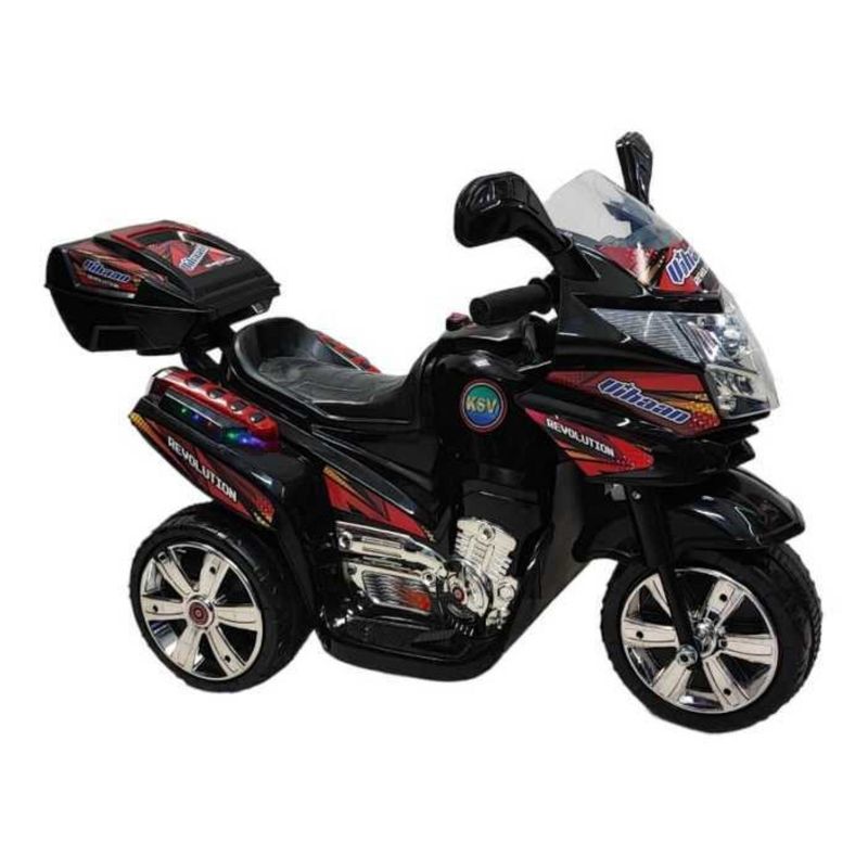 BEBESUNITA - Moto Eléctrica Estilo BMW Sencilla NEGRO