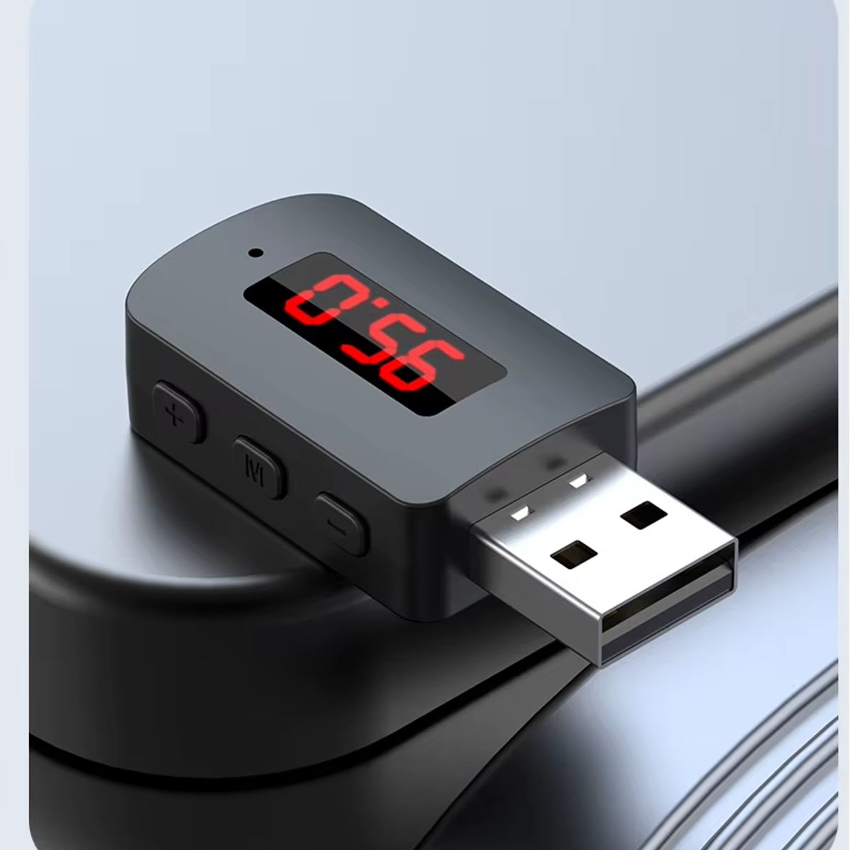 BLUEDIO - Transmisor y receptor de audio Bluetooth inalámbrico USB compatible con llamadas