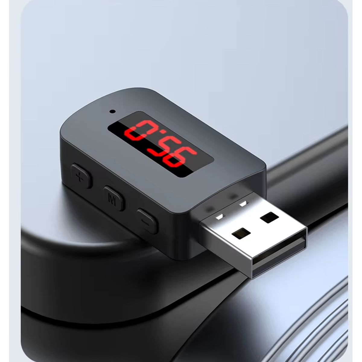 BLUEDIO - Transmisor y receptor de audio Bluetooth inalámbrico USB compatible con llamadas
