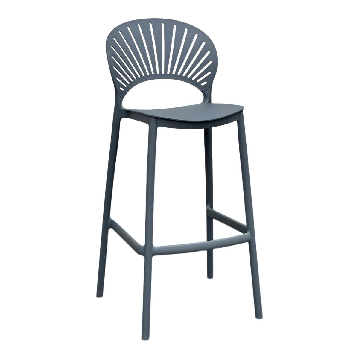 DISTRIONLINE - Butaco Africano Abanico Moderno gris X2