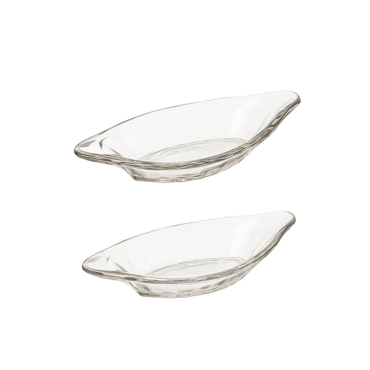 LIBBEY - SET X 2 BANDEJA BANANA SPLIT 22.8cms